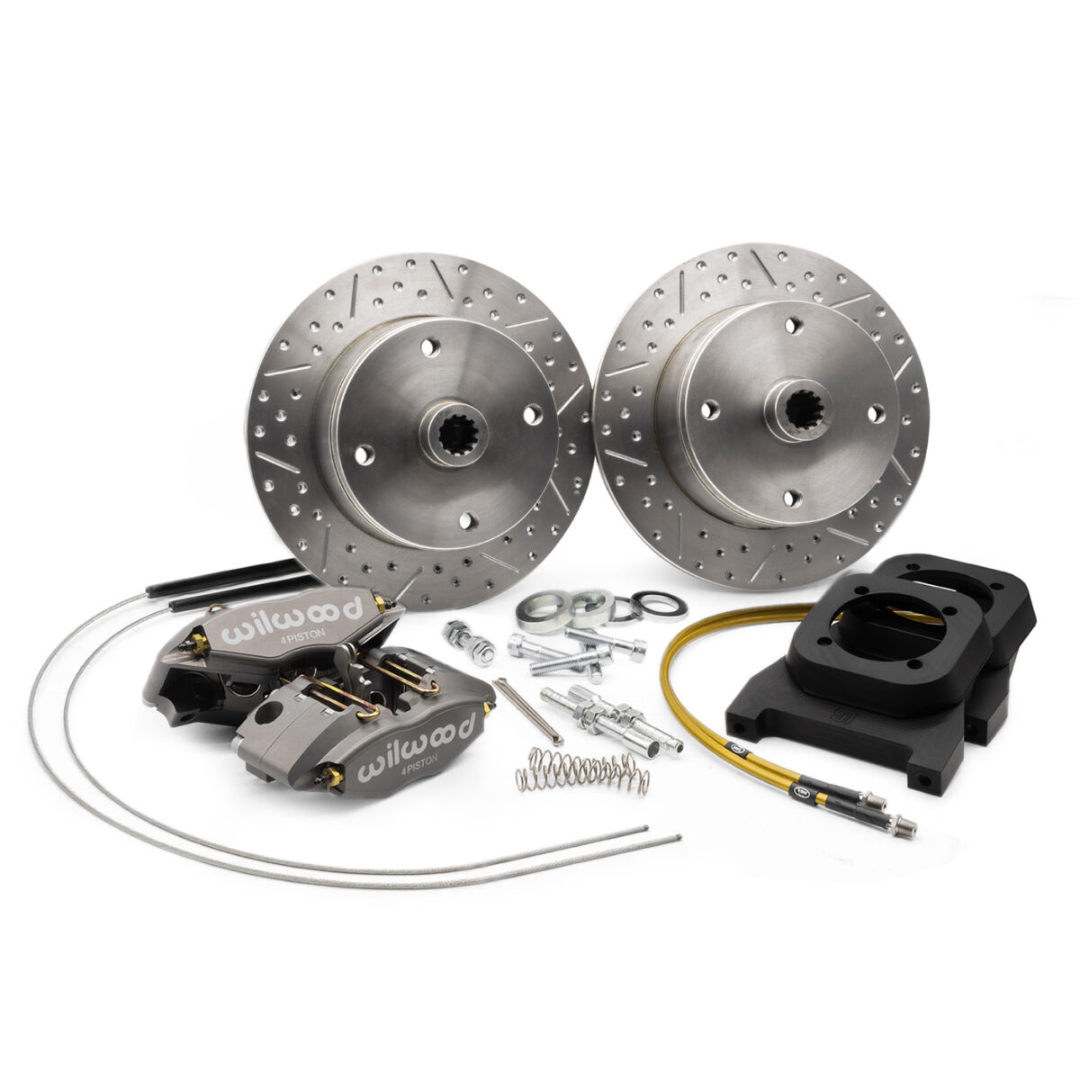 Titan Wilwood 4 Pot Beetle / Ghia 4x130 Porsche Rear Disk Brake Conversion Kit