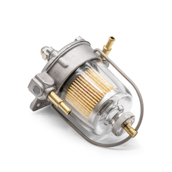 Malpassi 67mm Filter King Fuel Pressure Regulator, 6/8mm Unions, Glass Bowl