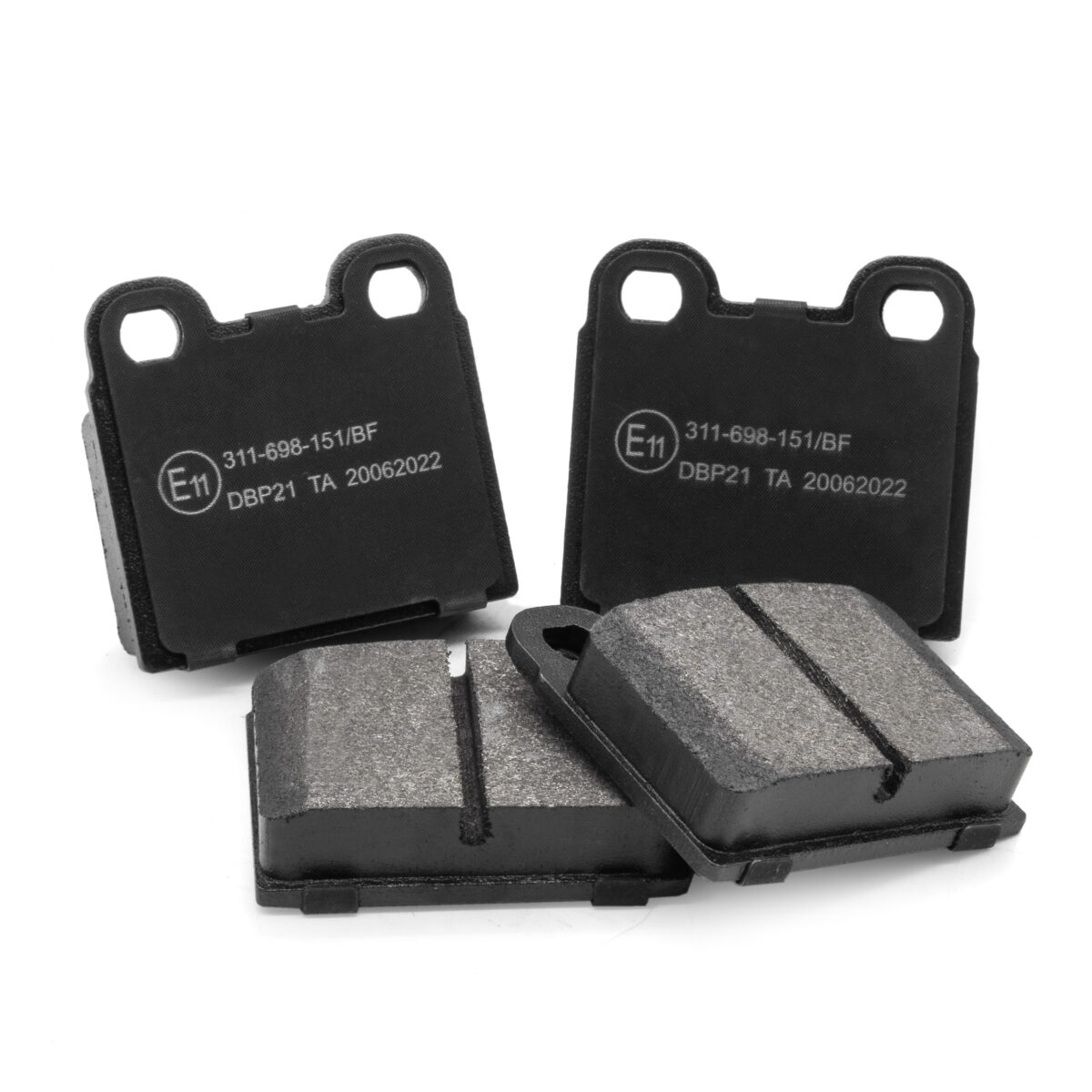 T1 Beetle / Karmann Ghia 1968-79 2 Pin Front Brake Pad Set