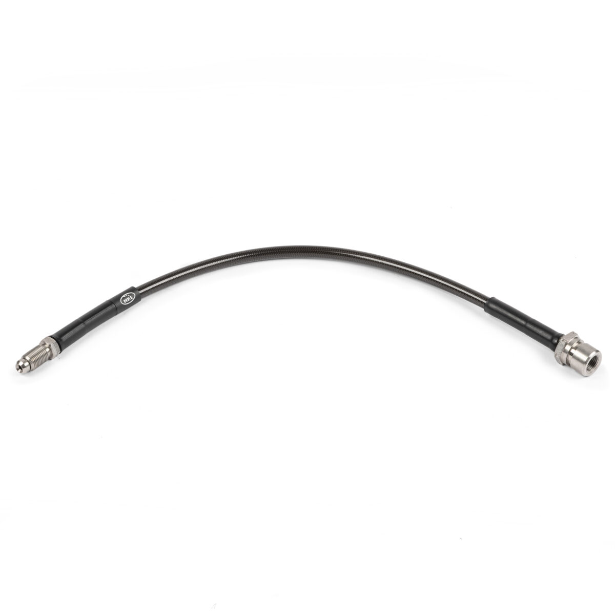 T1 1967-79 Beetle HEL Braided Front Brake Hose Pipe Line, Drum, 370mm, Each