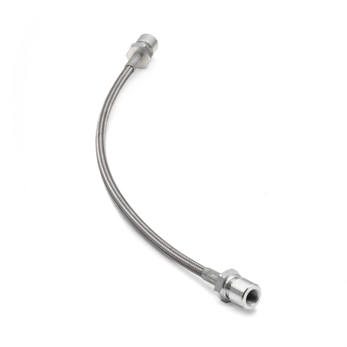T1 1969-79 1302/03 Beetle Stainless Front Brake Hose Pipe Line / T2 1971-79 Bay Window, 340mm, Each