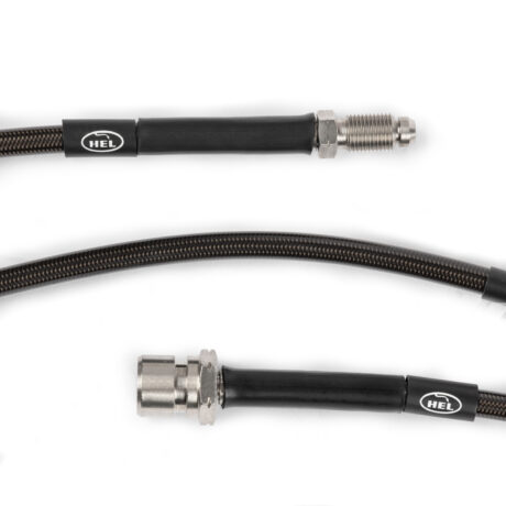 T1 1950-79 Beetle for Rear Swing Axle / T2 1968-79 Bay Window Right Rear HEL Stainless Braided Brake Line, Drum, 276mm, Each