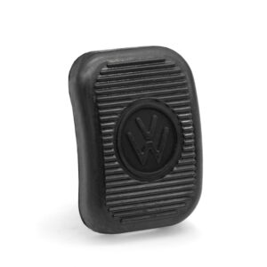 T1 Beetle 1949-57 Big Logo VW Pedal Pad, For Brake and Clutch, Each