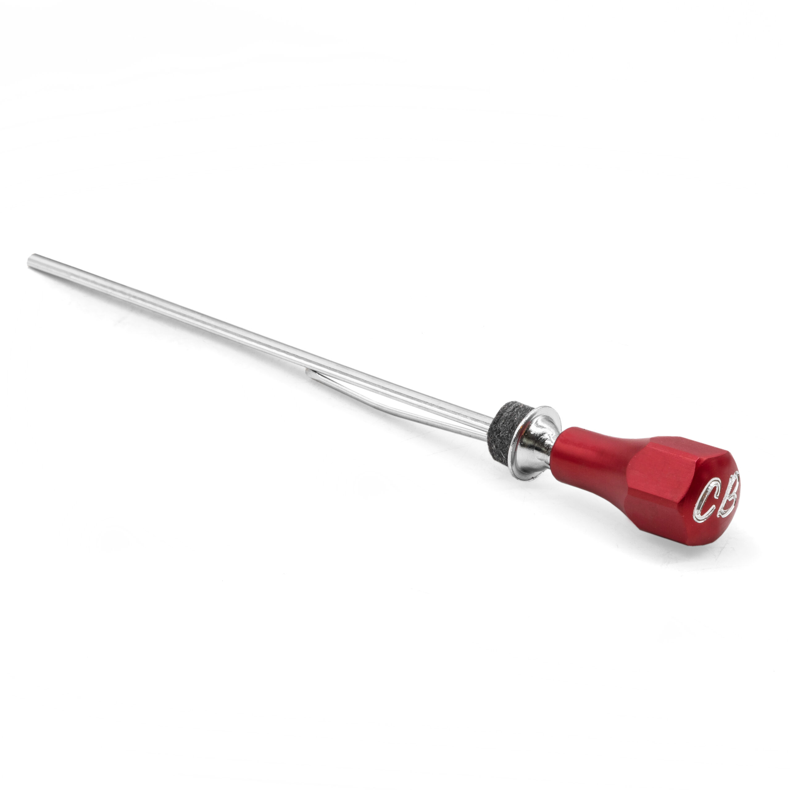 CB Performance Red Anodised Billet Oil Dipstick