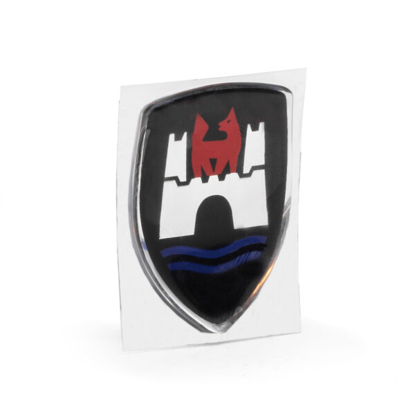 Wolfsburg Crest Shield Shape Emblem Sticker