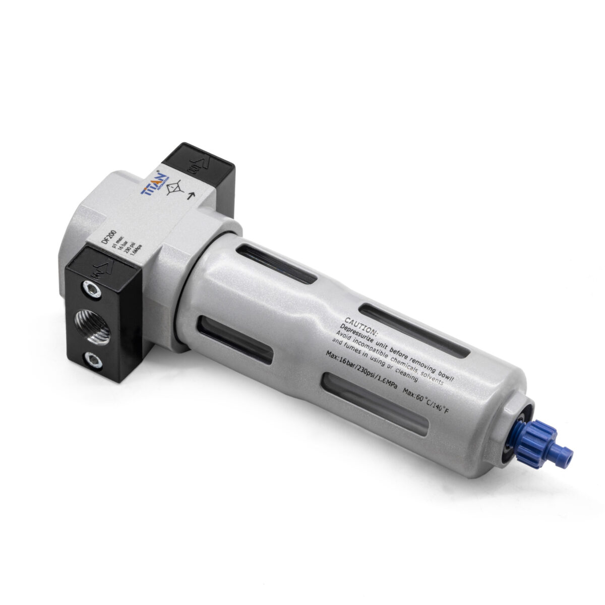 Titan High-Flow Water Trap, 1/4" NPT, 175PSI Rated
