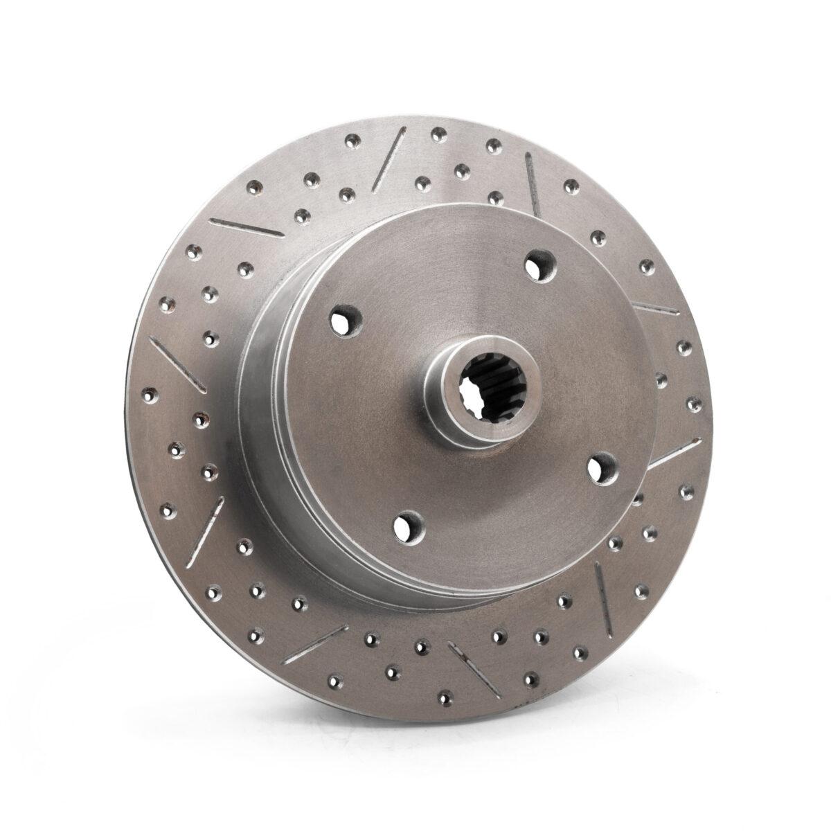 Beetle / Ghia 4x130 Cross Drilled Rear Disk Brake Long Spline, EachBeetle / Ghia 4x130 Cross Drilled Rear Disk Brake Long Spline, Each