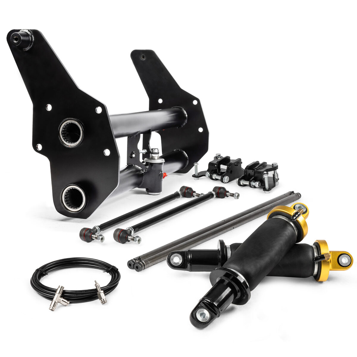 1955-67 Split Screen 4" Narrowed Complete Front Air Ride Kit with Elite Series Beam