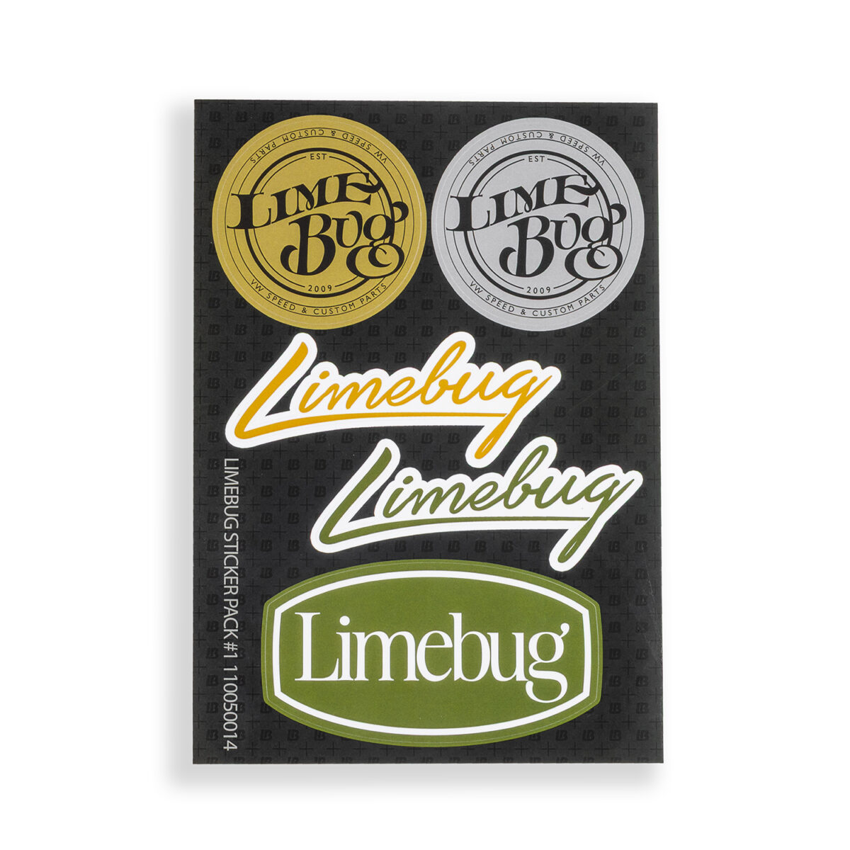 Limebug Custom Assorted Logo Slap Sticker Sheet