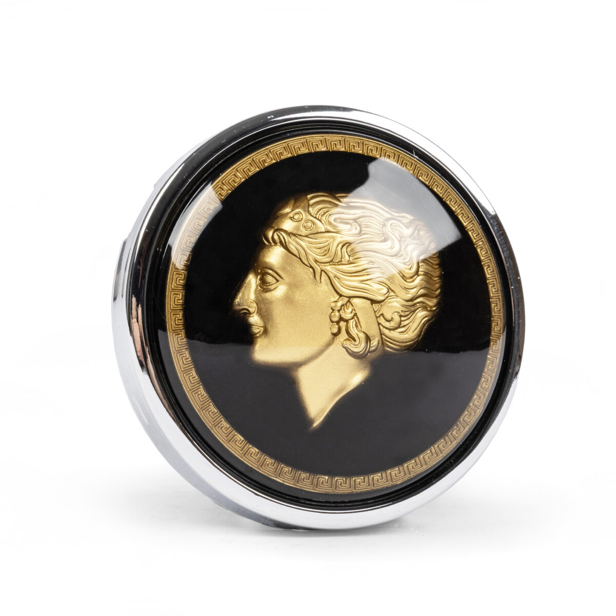 Flat 4 Golden Lady Banjo Steering Wheel Horn Push