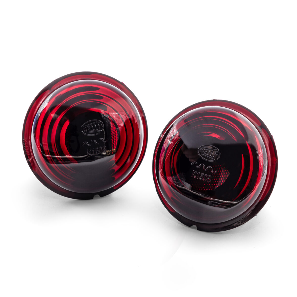 1954-55 Barndoor Split Screen Taillight Lenses Hella, Pair