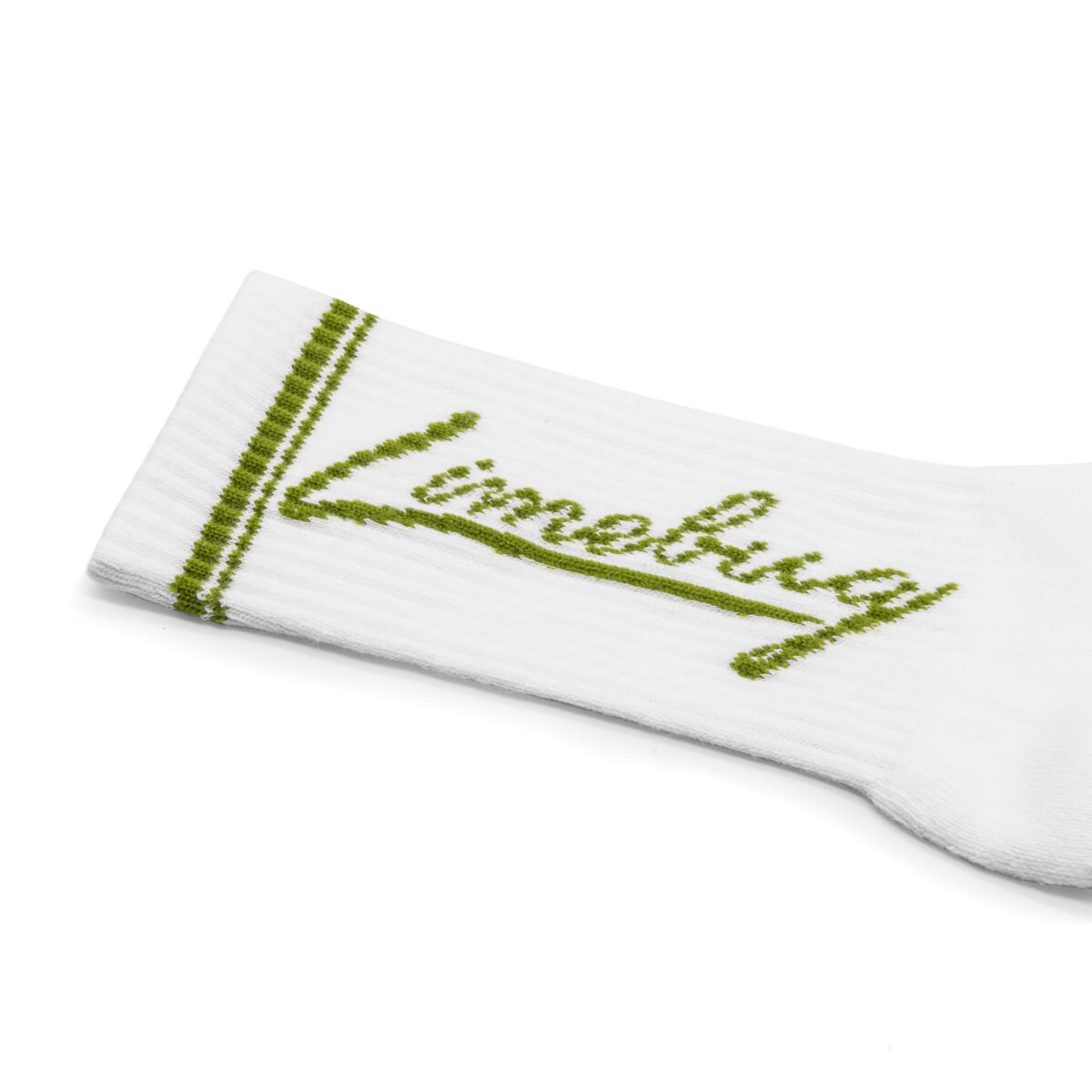 Limebug Official High Crew Socks, White
