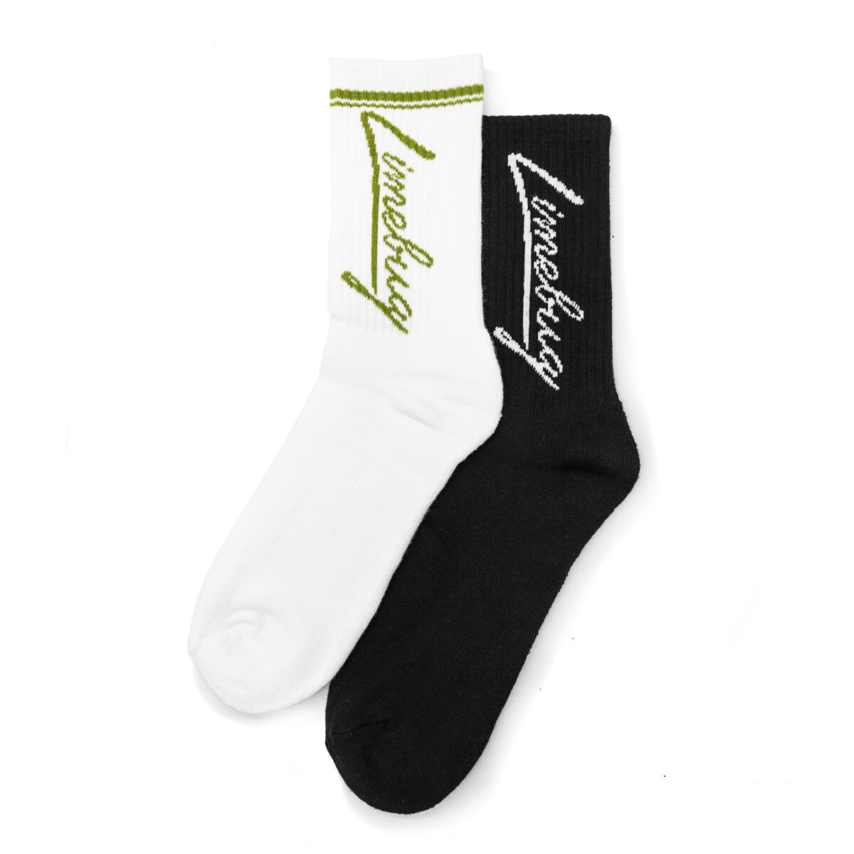 Limebug Official High Crew Sock Bundle Pack, 2 Pairs