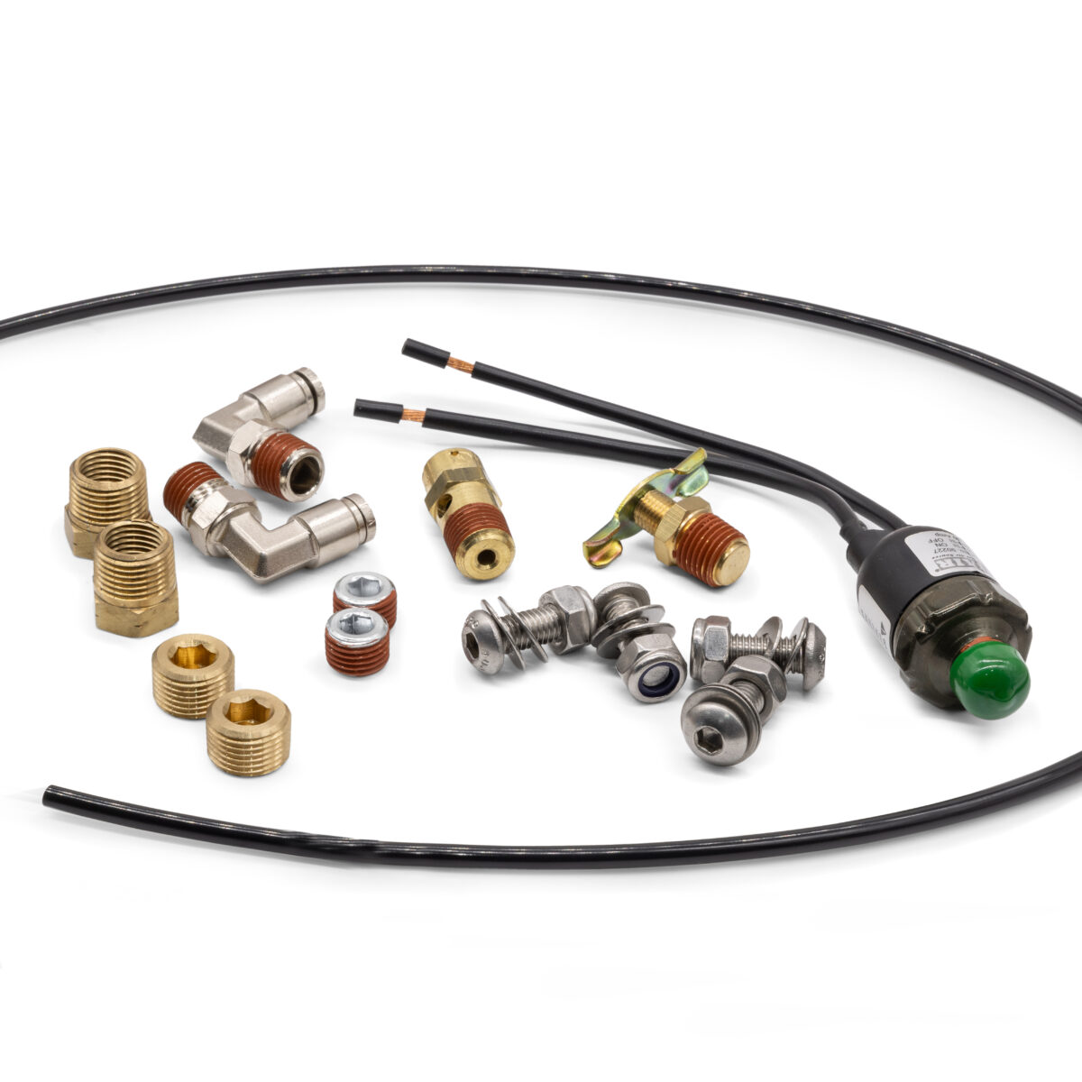 Universal Air Suspension Tank Fitting / Hardware Kit