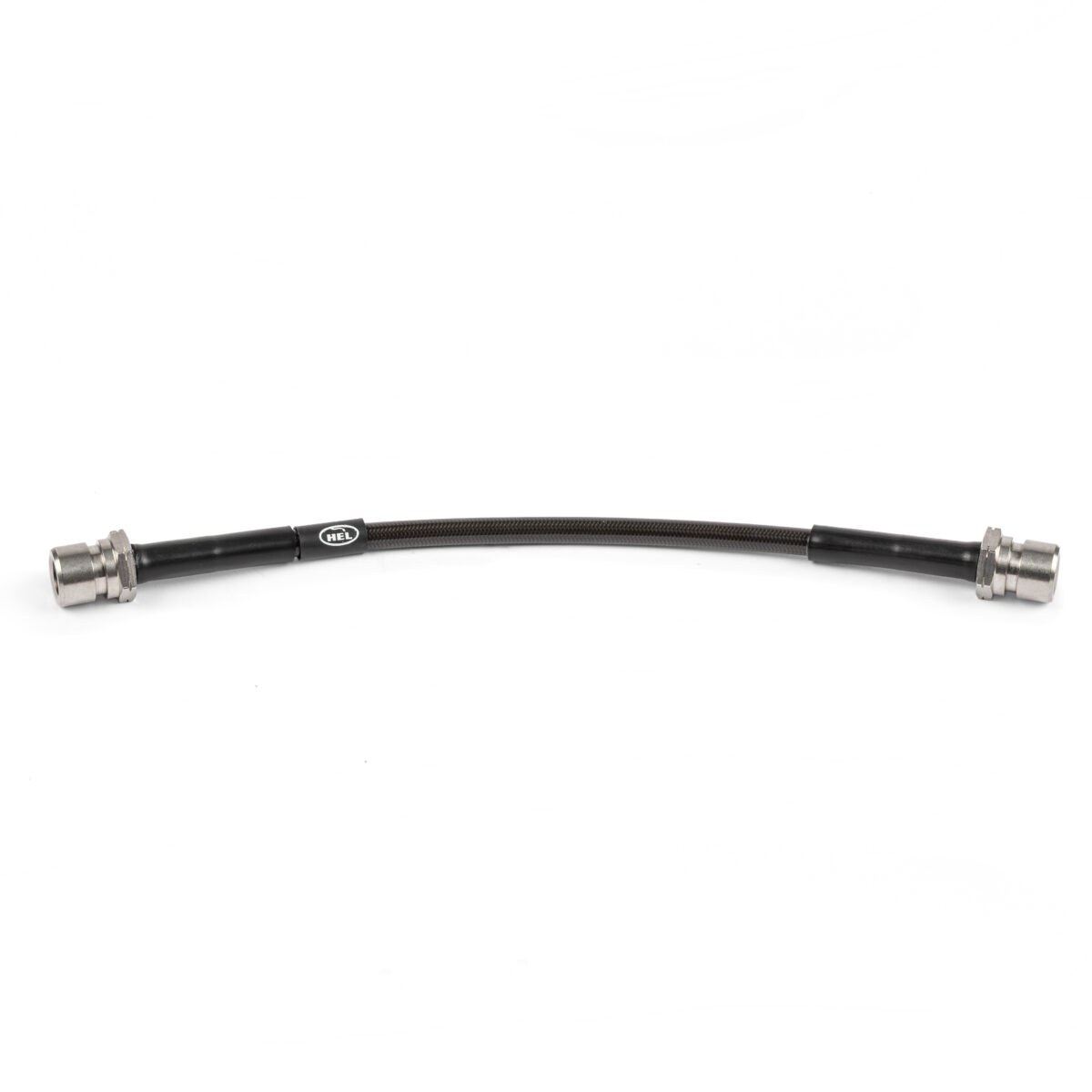 T1 1950-79 Beetle HEL Braided Rear Brake Hose Pipe Line, Drum, 276mm, Each