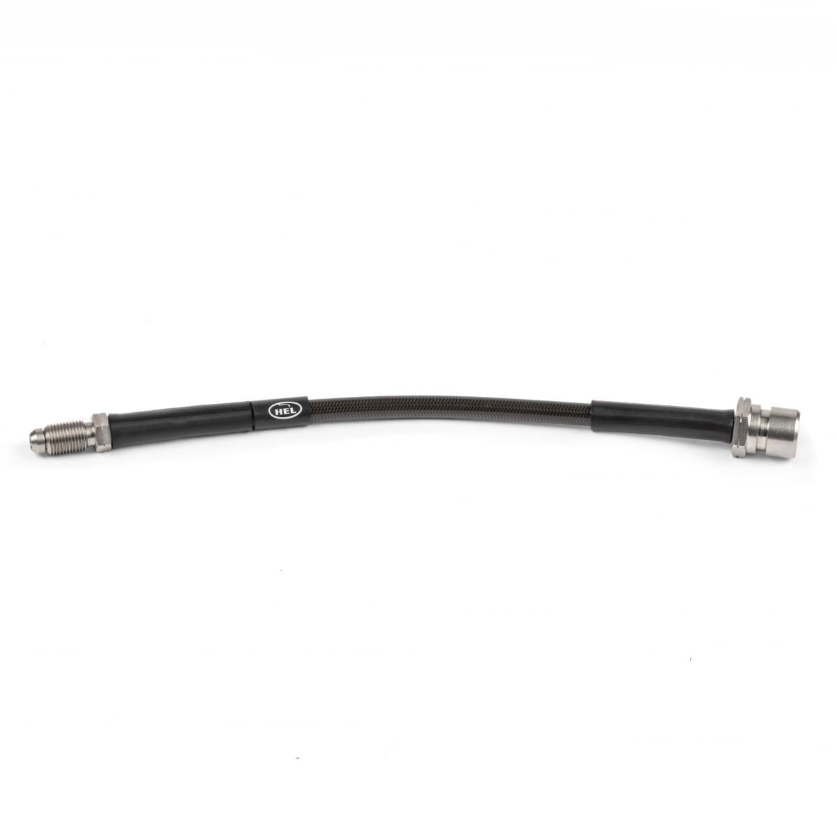 T1 1968-79 Beetle HEL Braided Rear Brake Hose Pipe Line, Drum, 235mm, Each