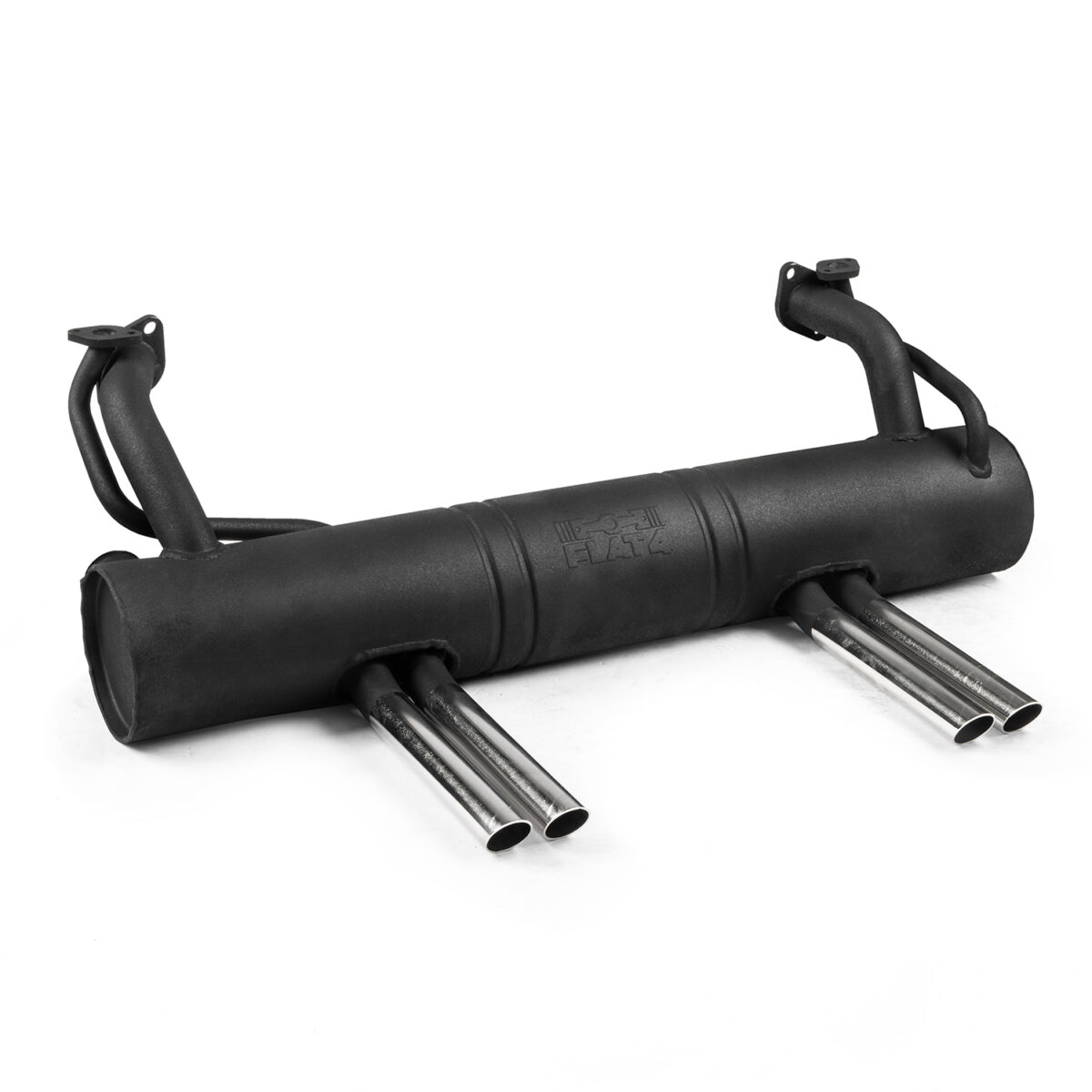 Beetle / Ghia Flat 4 Stainless Abarth Style Exhaust System, 1300cc-1600cc