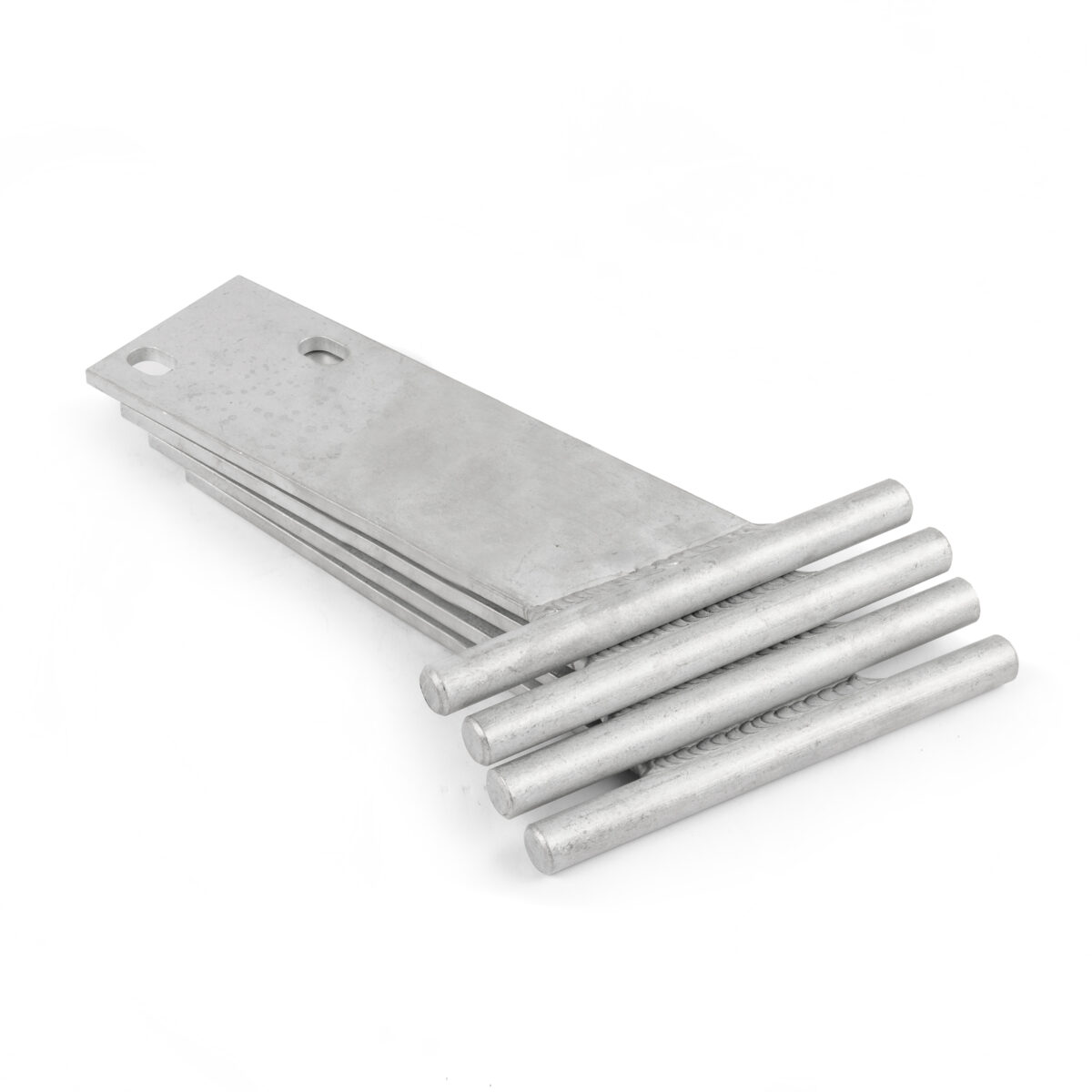 T1 Beetle 1967-79 Round Cal Look Bumper Irons T-Bar, Set of Four