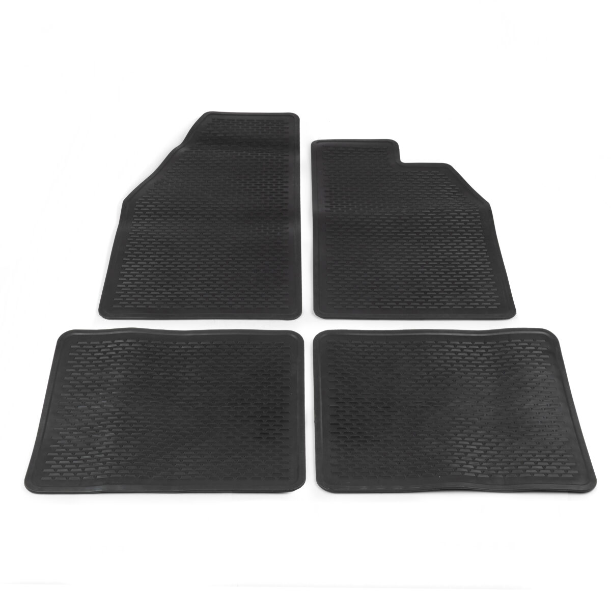1950-79 Beetle Right Hand Drive Short Rib Rubber Floor Mat Set