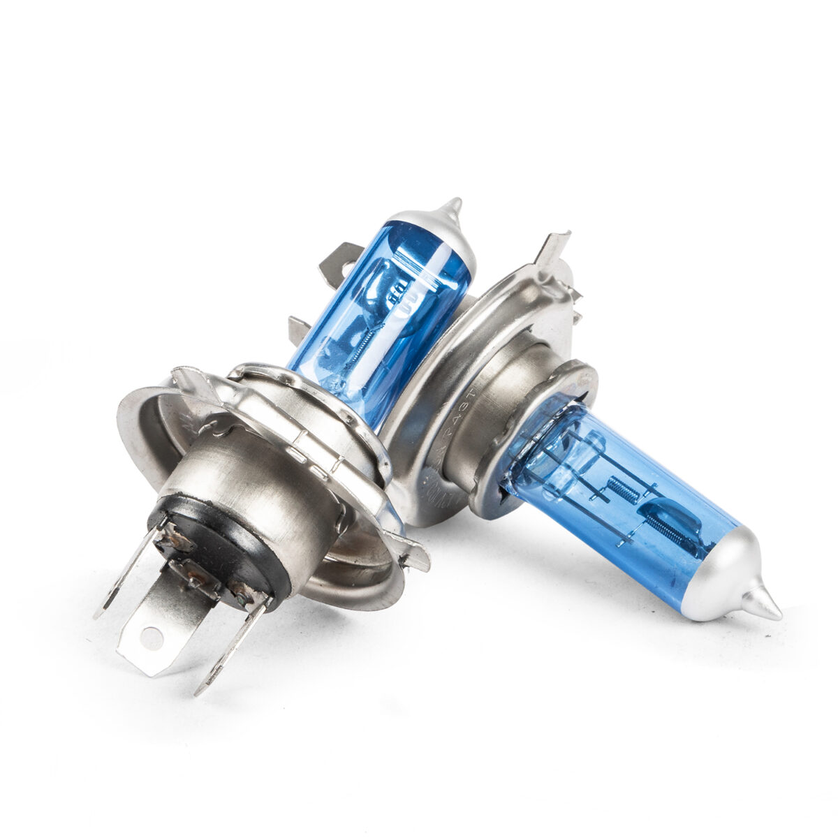 H4 Halogen Bulbs 100/80W, Xenon White, Pair