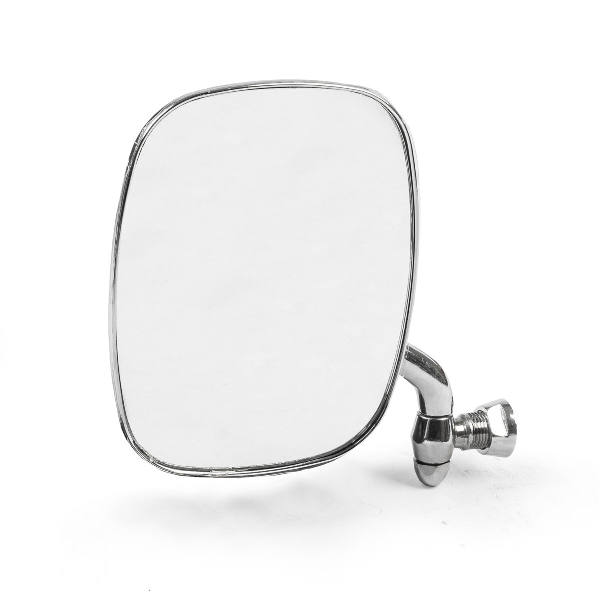 1968-79 Bay Window Chrome Left Wing Mirror, No Beading