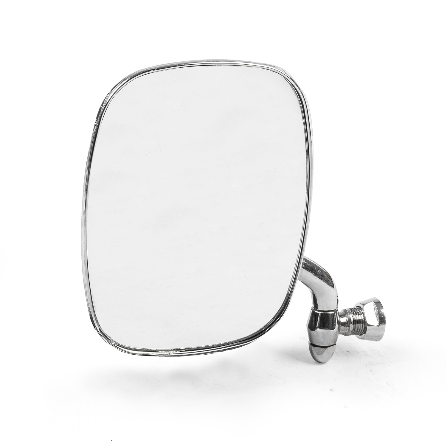 1968-79 Bay Window Chrome Left Wing Mirror, No Beading