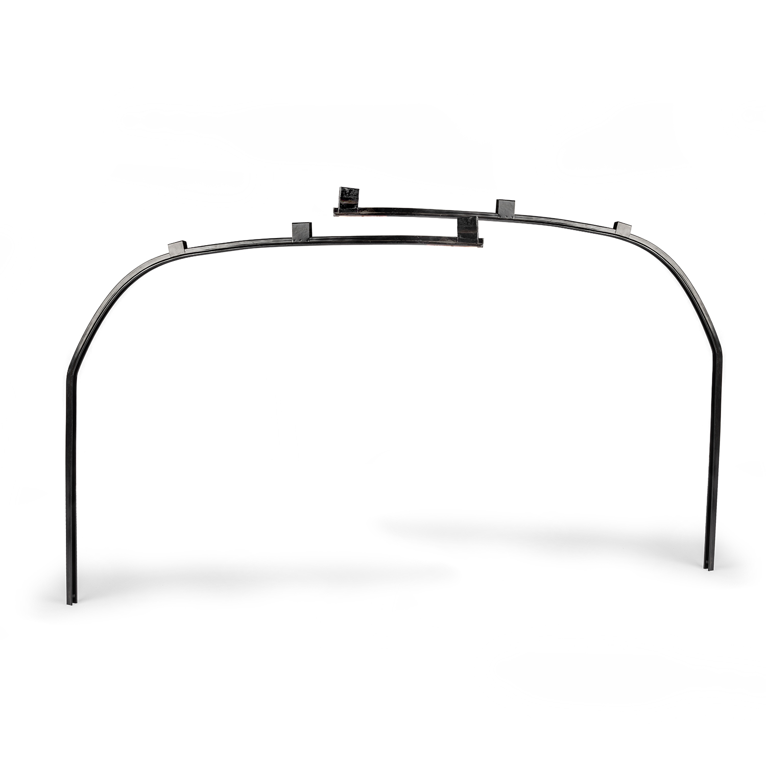 1950-52 Beetle Door Window Glass Curved Running Channel, Pair