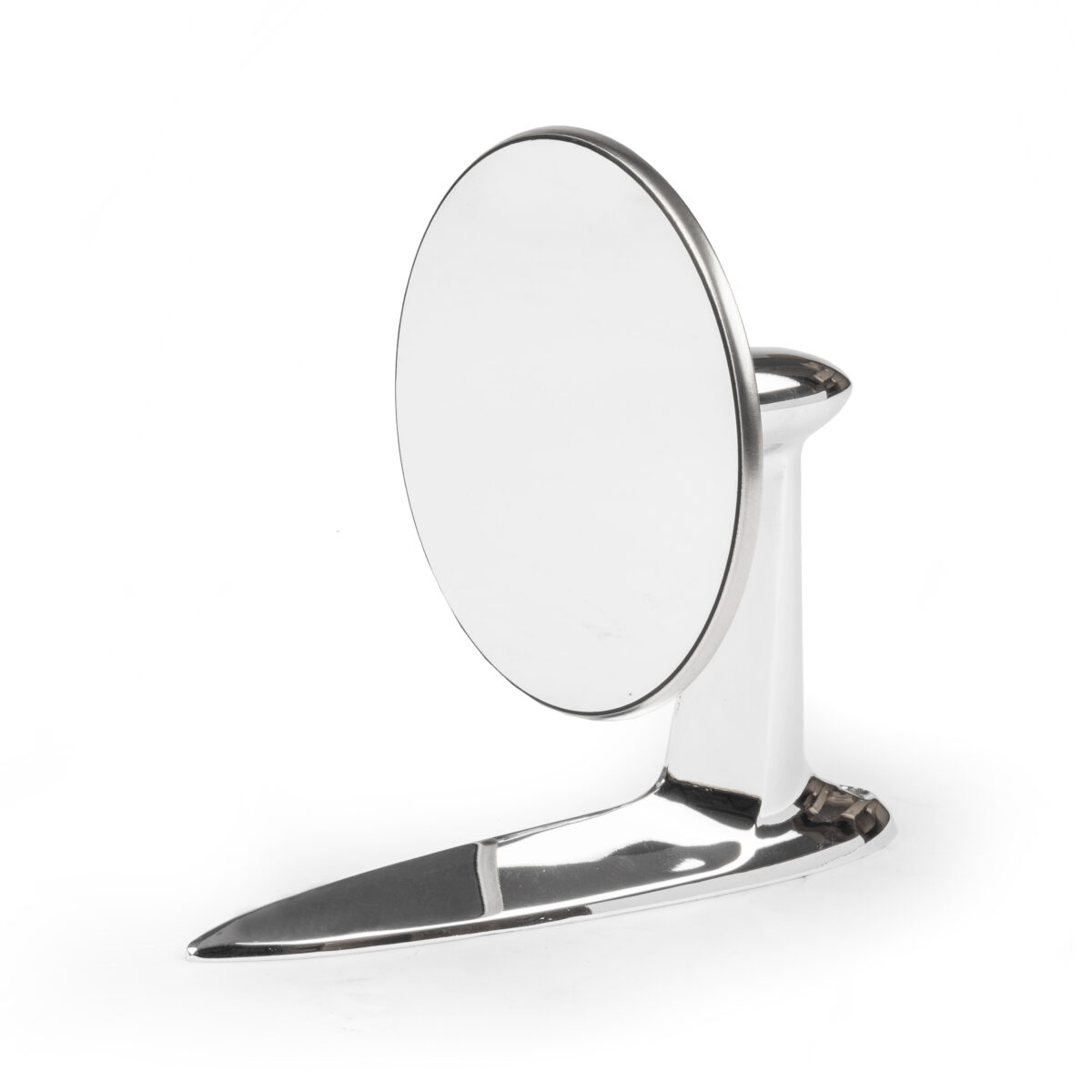 Slip Stream Base Round Mirror
