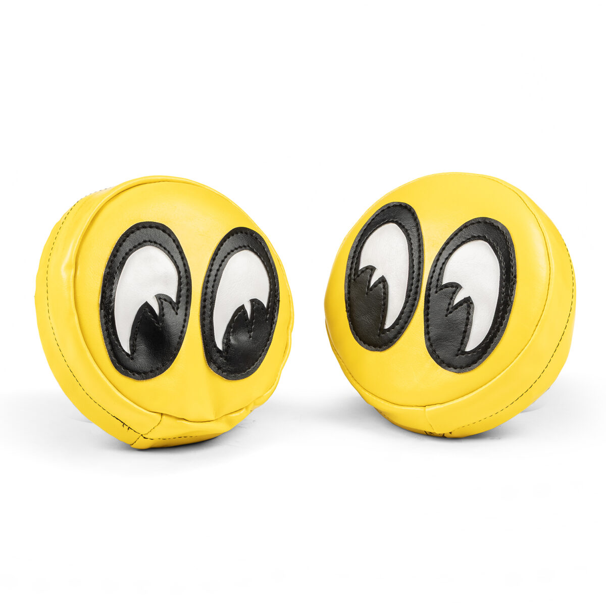 NOS Mooneyes 7" Yellow Headlight / Spotlight Covers, Pair