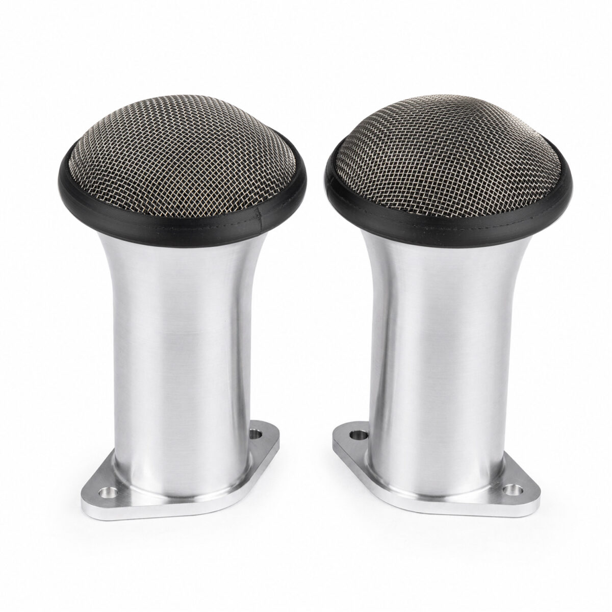 Limebug Billet 5" Tall IDF / DRLA Velocity Stacks Trumpers with Filters, Pair
