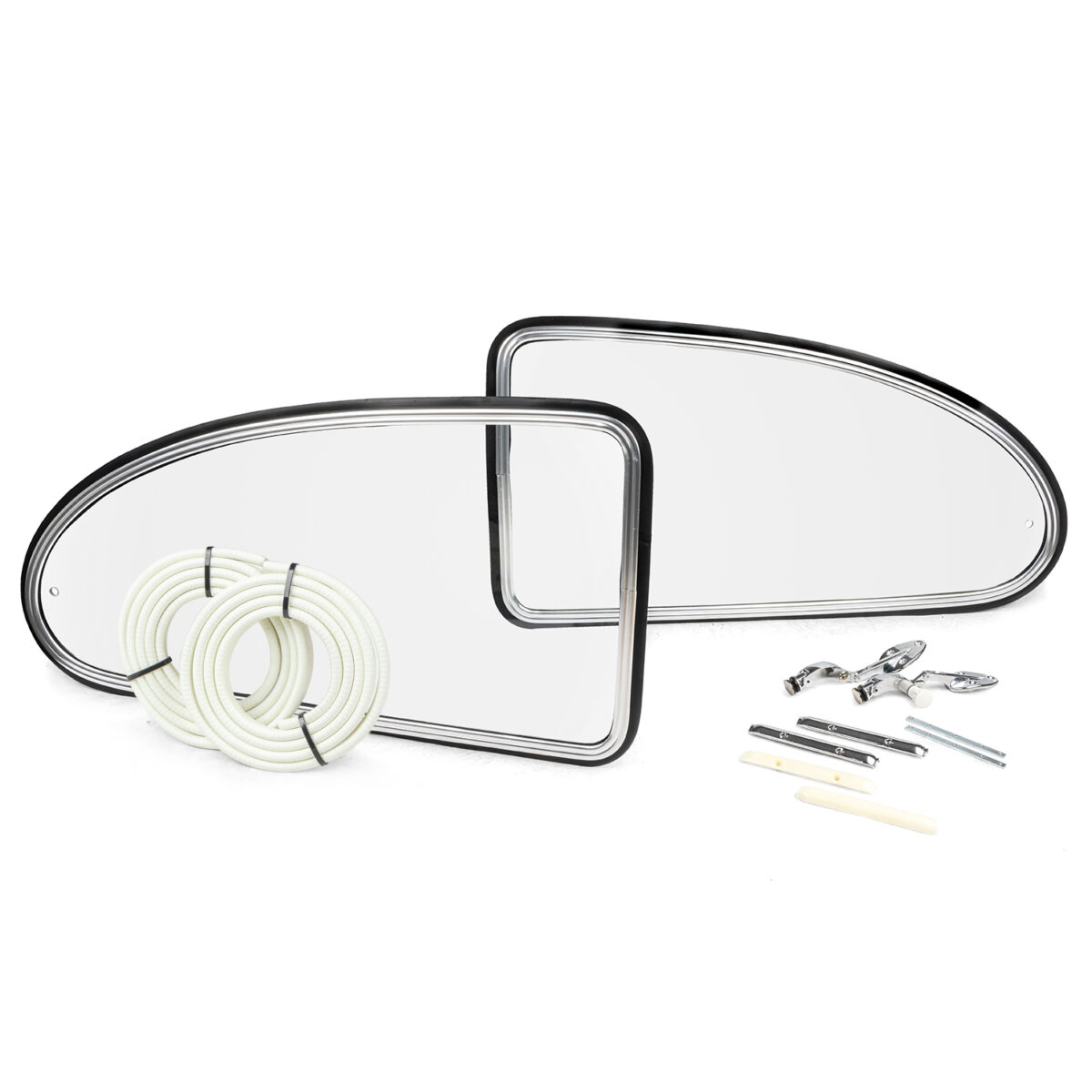 1965-79 Beetle OE Style Side Pop Out Safari Window with Glass Kit