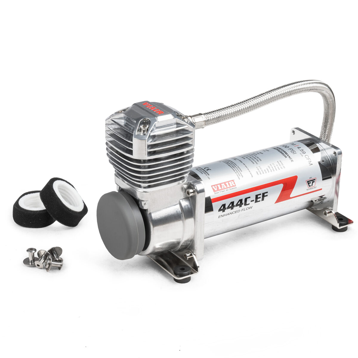 Viair Chrome 444C EF Enhanced Flow Air Compressor (200PSI)