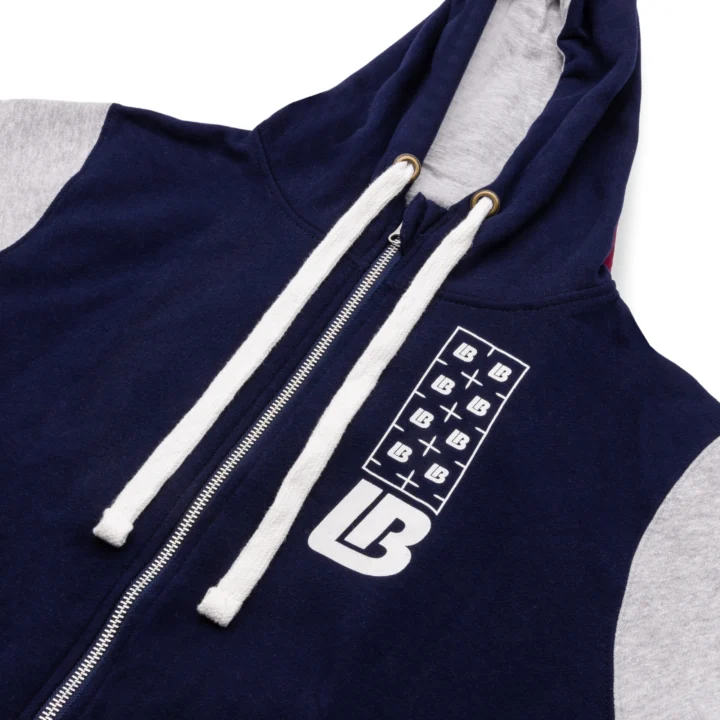 Limebug Official Grey / Navy Blue Hoodie XL
