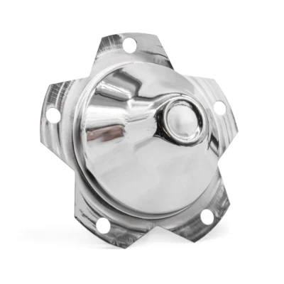 Pointed Chrome Early -67 Centre Hub Cap