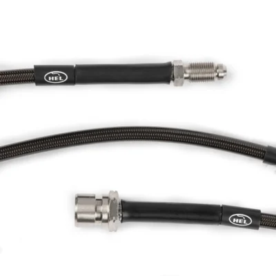T1 1950-79 Beetle for Rear Swing Axle / T2 1968-79 Bay Window Right Rear HEL Stainless Braided Brake Line, Drum, 276mm, Each