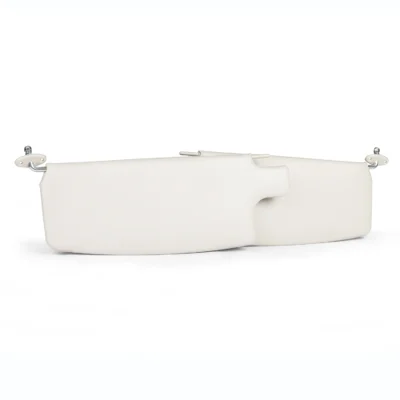 1964-79 Beetle White Sun Visor Set, Pair