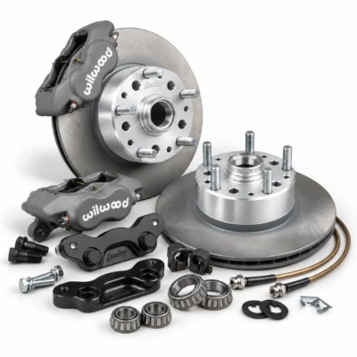 1968-79 Bay Window Titan Wilwood 5x130 / 5x112 4-Piston Front Disk Brake Kit